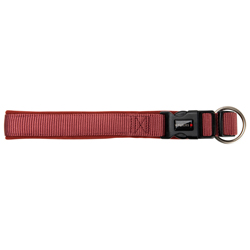 WOLTERS Hundehalsband Professional Comfort rot, Breite: ca. 3,5 cm, Halsumfang: ca. 55 - 60 cm
