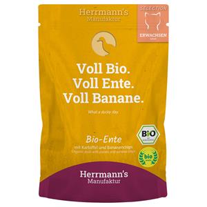 Herrmann's Bio Selection kat Eend met aardappel 100 gr. - per 20 stuks