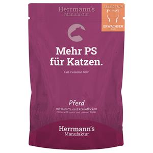 Herrmann's Selection kat Paard met wortel 100 gr. - per 20 stuks