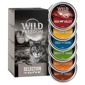 Wild Freedom 6x85g Adult Kuipje  Kattenvoer