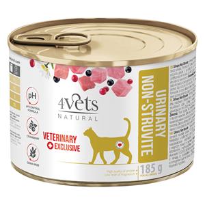 4vets Natural Cat Urinary 185 g - 12 x 185 g