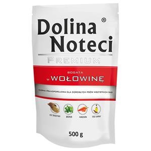20 X 500 g Dolina Noteci Premium Pouches Rundvlees Hondenvoer