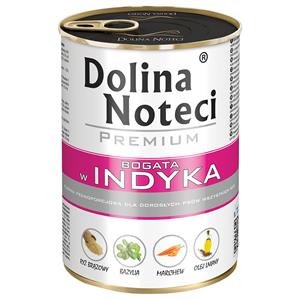 24x400g Dolina Noteci Premium Kalkoen hondenvoer nat
