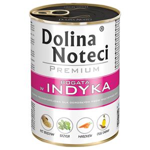 Dolina Noteci 24x400g  Premium Kalkoen hondenvoer nat