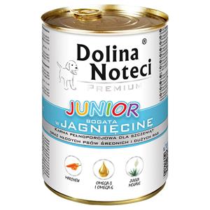 48 x 400 g Dolina Noteci Premium Junior Lam hondenvoer nat