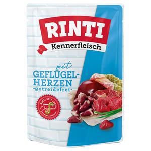 RINTI "Kennerfleisch" Zakjes 10 x 400 g - Gevogeltehart