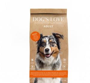 Dog´s Love 2kg Dog's Love Adult Rundvlees Hondenvoer Droog