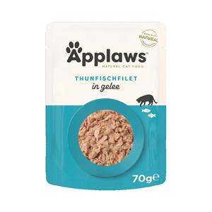 16x70g Tonijn in Gelei Applaws Kattenvoer Maaltijdzakjes