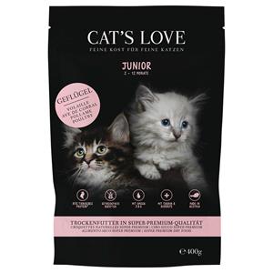 400g Cat's Love Junior Gevogelte Kattenvoer droog