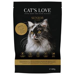 400g Cat's Love Senior Eend Droog Kattenvoer