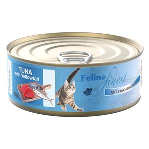 Porta 21 85g Feline Finest Tonijn met Stekelmakreel Nat Kattenvoer