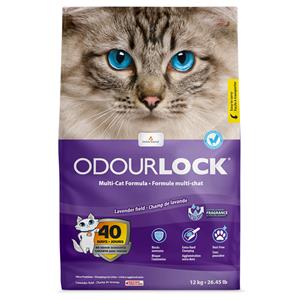 12kg ODOURLOCK Kattenbakvulling Lavendel