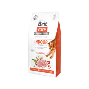 Brit Care Fresh Chicken Indoor getreidefrei Anti-stress Katzentrockenfutter