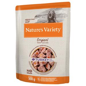 Nature’s Variety Nature's Variety Original Paté No Grain Medium/Maxi Adult Hondenvoer - Kalkoen 8 x 300 g