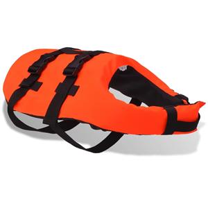VidaXL Honden reddingsvest m oranje