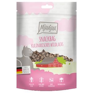 2x 125g MjAMjAM Snackbag Culinaire Wilde Zalm Kattensnacks