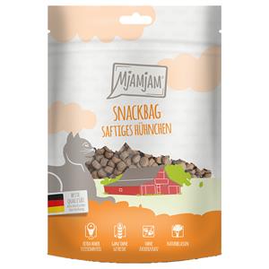 2x 125g MjAMjAM Snackbag Sappige Kip Kattensnacks