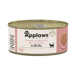 Applaws natvoeding Tonijnfilet en Zalm 70 gr.