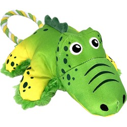 Kong Cozie Tuggz Alligator - Hondenspeelgoed - M/L