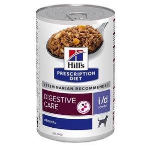 Hill's Prescription Diet I/D Digestive Care Low Fat Blik - Hondenvoer - 360 g