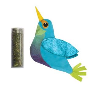 Kong Refillables Hummingbird - Kattenspeelgoed - Multi-Color Met Catnip