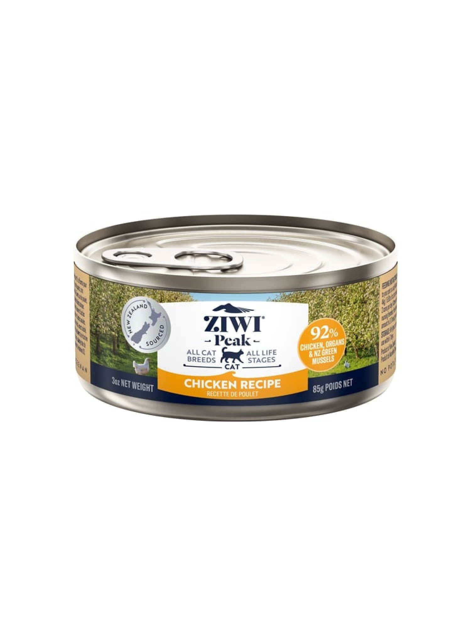 Ziwi Peak natvoeding voor de kat Kip 85 gr.
