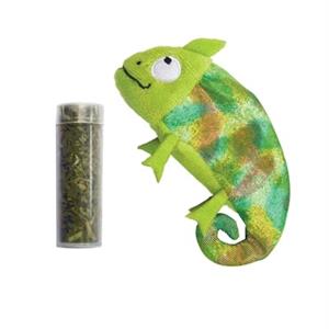 Kong Refillables Chameleon - Kattenspeelgoed - Camouflage Met Catnip