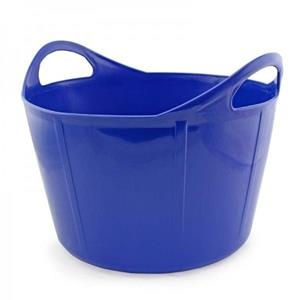 Water- of voertrog flexi 17l blauw