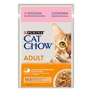 Cat Chow 26x85g Zalm  Kattenvoer Nat