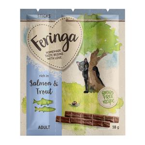 3x6g Sticks Zalm & Forel Feringa Kattensnacks