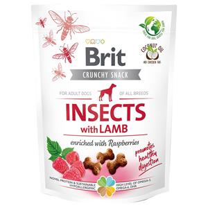 Brit Care Crunchy Snack - Insects w/ Lamb for Adult Dogs 200g