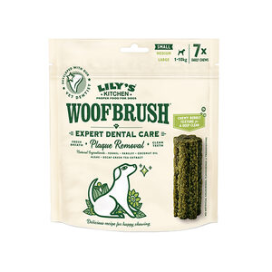 7x22g Lily's Kitchen Woofbrush Dental Sticks voor kleine honden