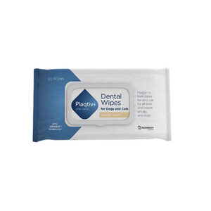 Overige merken Plaqtiv+ Dental Wipes tandverzorging voor hond en kat 2 verpakkingen