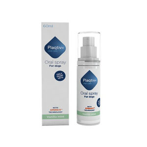 Plaqtiv+ tandverzorging mondspray hond en kat 60ml