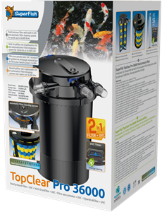 Superfish Topclear Pro 36000 drukfilter