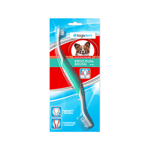 Bogar BogaDent - Ergo Dual Brush Dog Mini 1pc - (Ubo0719)