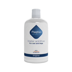 Plaqtiv+ Wateradditief Hond Kat - 500 ml