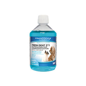 Francodex 2 in 1 Mondwater - 2 x 500 ml