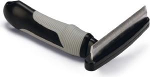 Beeztees Trimhark - Hondenverzorging - Groot - Zwart"Grijs - 16 cm