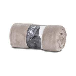 Lex & Max Fleece plaid - Zand - 130 x 180 cm