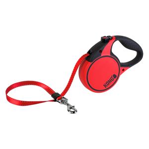 Kong Retractable Leash Terrain - M - Rood