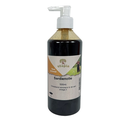 Zoolekker Sardienolie 500ML