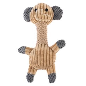 TIAKI Pluche Hondenspeeltje Ecophant - L 31 x B 17 x H 13 cm