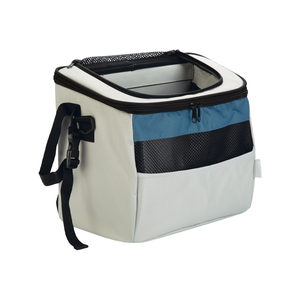 Beeztees Fietsmand Xoex - Hond - Grijs"blauw - 40x25x30 cm