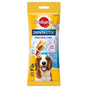 Pedigree Dentastix Dagelijkse Gebitsverzorging - 5 Stuks voor middelgrote Honden (128 g)