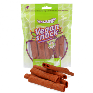 Braaaf VEGAN snack pompoen stick 80 g