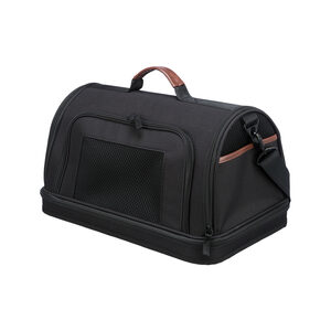 Trixie - Flugtasche für Hunde Gate 45x28x25 cm Schwarz Schwarz