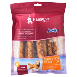 Cookie's 450g Hansepet Kauwrollen met Kipfilet xl Hondensnacks