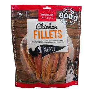 Dogman Meaty Chicken Fillets Dog Treats 400g