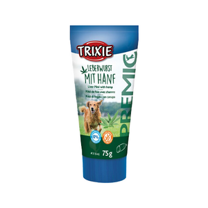 TRIXIE LEVERWORST MET HENNEP 12X75 GR